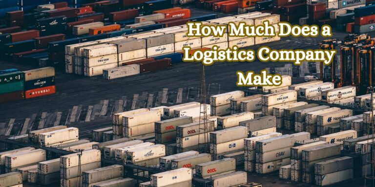 How Much Does a Logistics Company Make