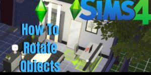 how to rotate furniture in sims 4