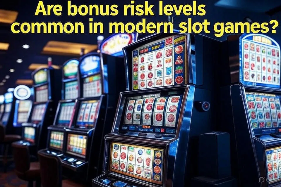 Are Bonus Risk Levels Common in Modern Slot Games