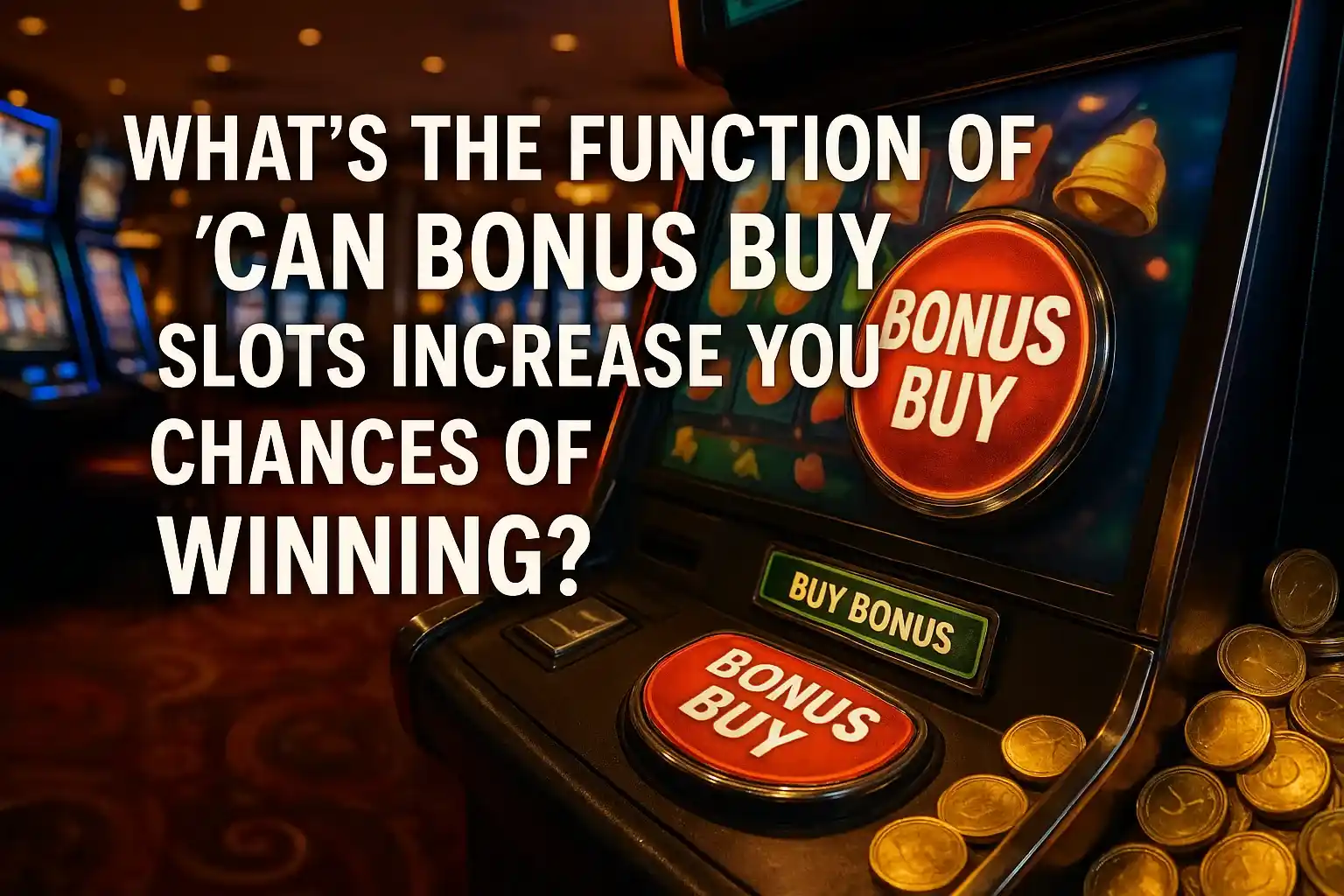 Can Bonus Buy Slots Increase Your Chances of Winning