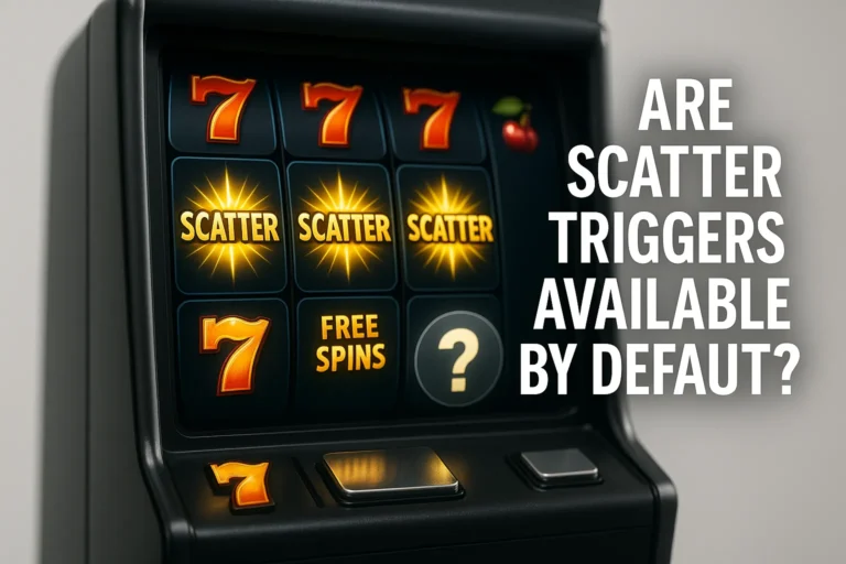 Are scatter triggers available by default