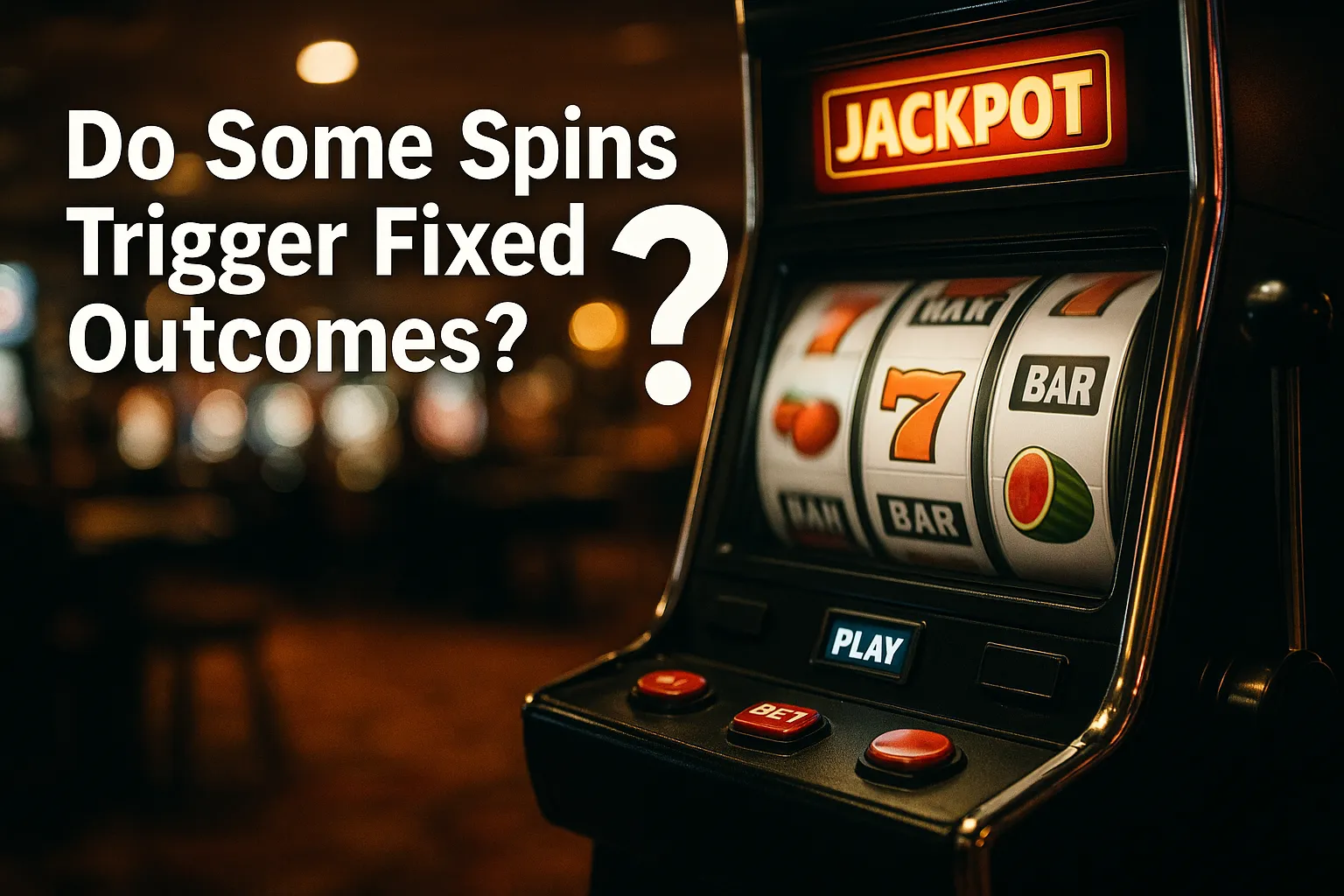 Do Some Spins Trigger Fixed Outcomes