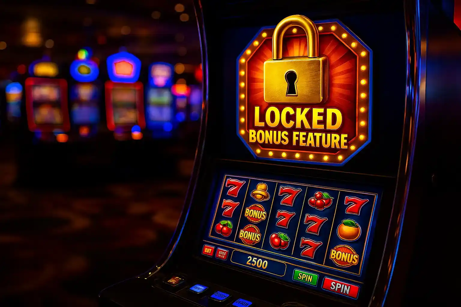 What Happens in a Locked Bonus Feature