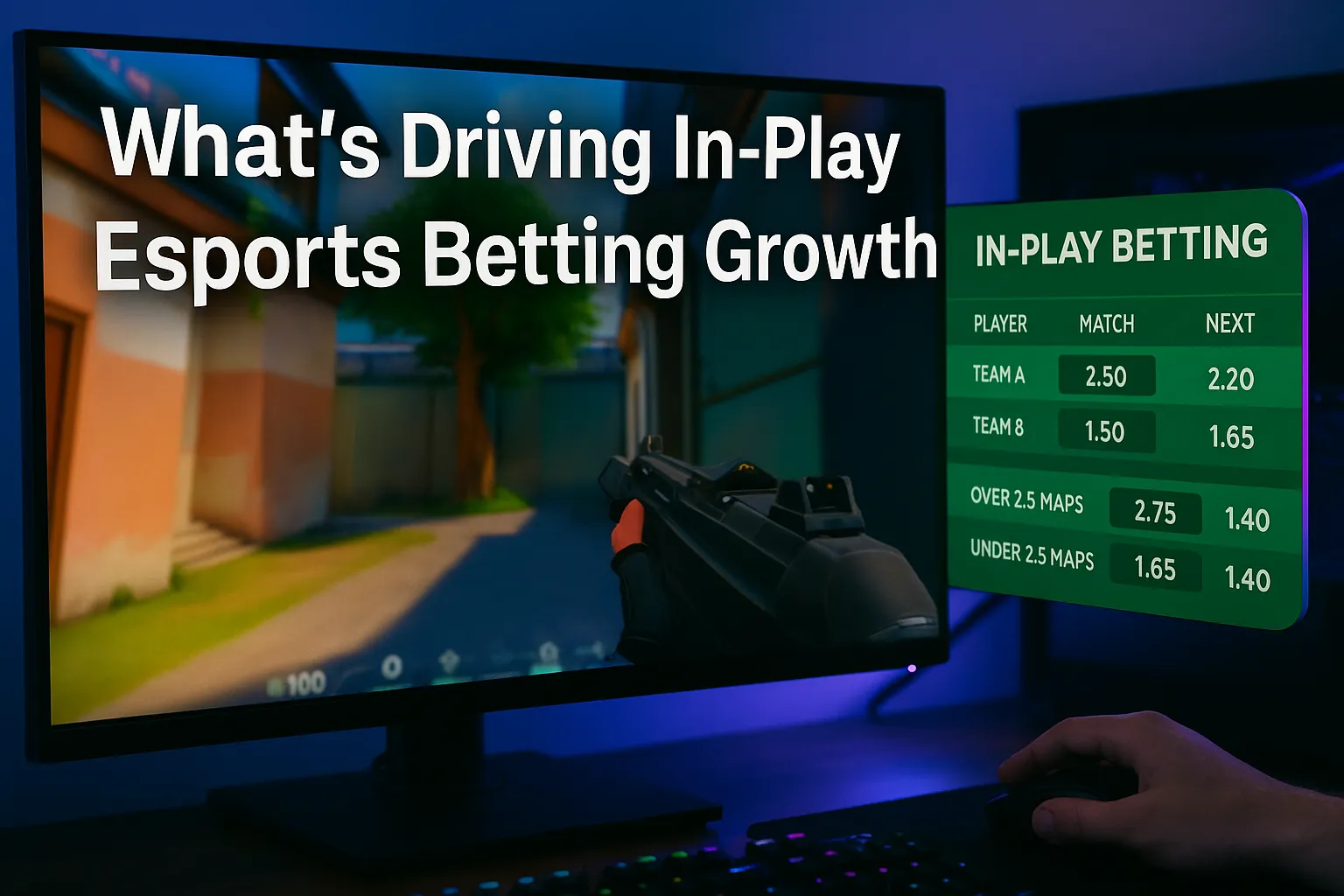 What’s Driving In-Play Esports Betting Growth